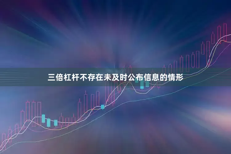 三倍杠杆不存在未及时公布信息的情形